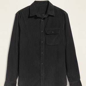 Old Navy Regular Fit Cotton Corduroy Non-Stretch Shirt - Panther